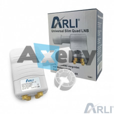 Конвертор четворен /4 изхода/ LNB ARLI Quad Slim Gold